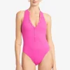 Amy Raglan High Neck 1 Piece