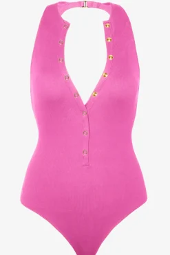 Amy Raglan High Neck 1 Piece
