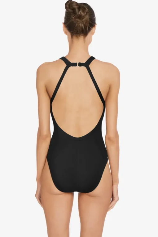 Amy Raglan High Neck 1 Piece