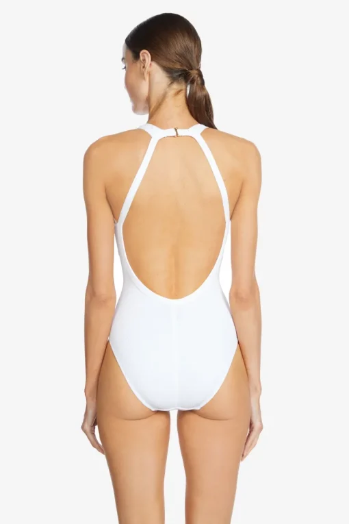 Amy Raglan High Neck 1 Piece