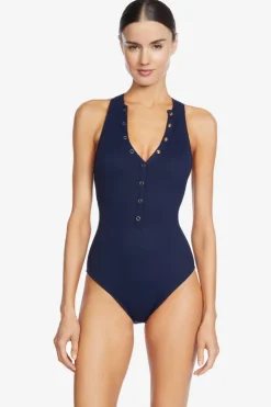 Amy Raglan High Neck 1 Piece