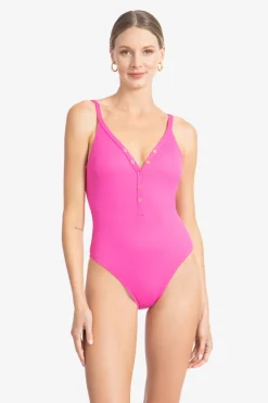Amy V-Neck One Piece