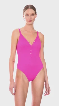 Amy V-Neck One Piece