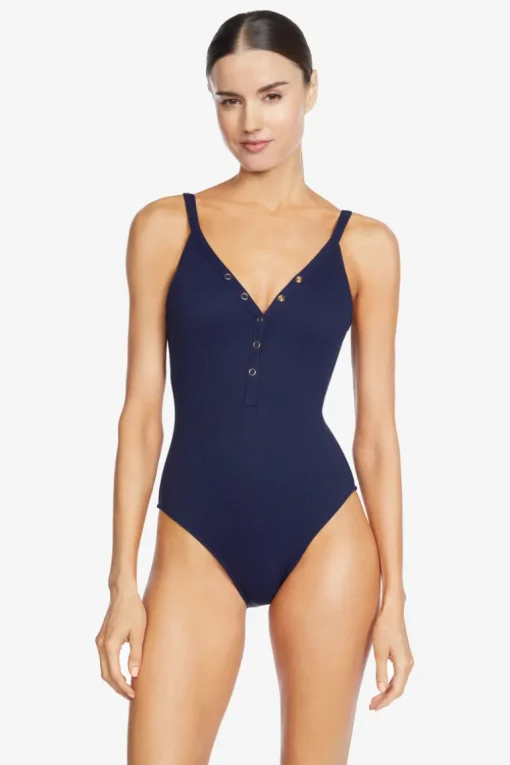 Amy V-Neck One Piece