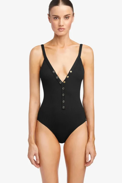 Amy V-Neck One Piece