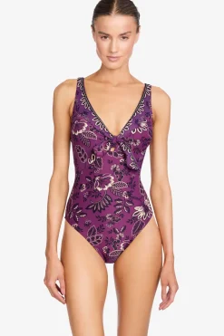 Apollonia V-Neck One Piece