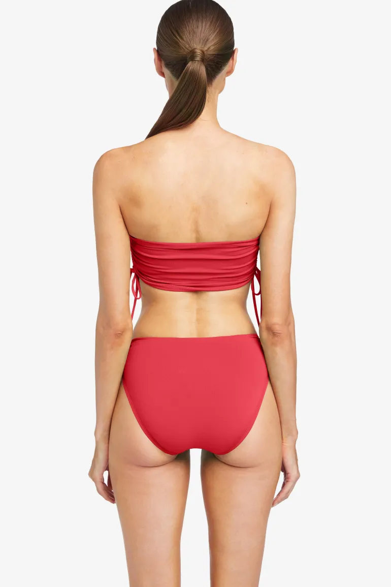 Aubrey Bandeau Bikini Top