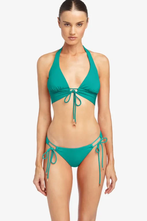 Aubrey Halter Bikini Top