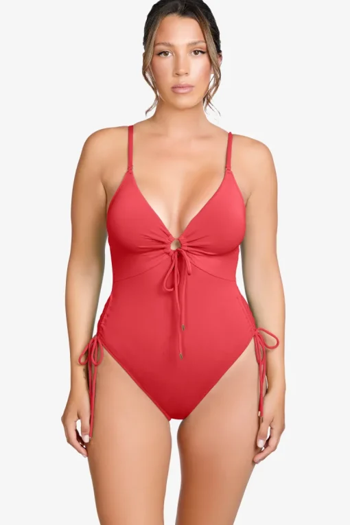 Aubrey Keyhole One Piece