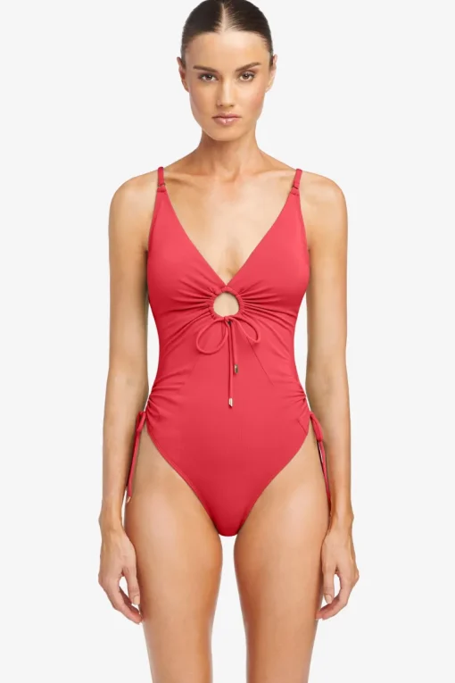 Aubrey Keyhole One Piece