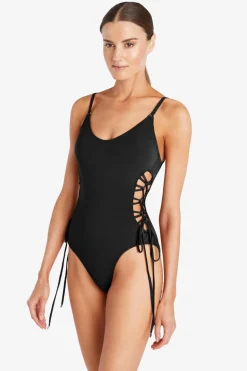 Aubrey Lace Up One Piece