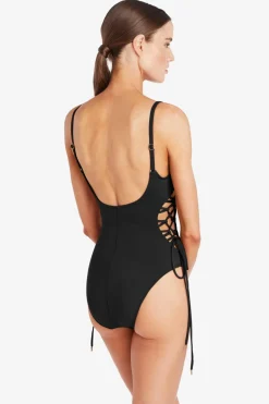 Aubrey Lace Up One Piece