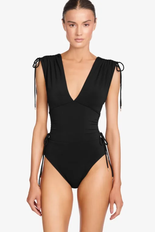 Aubrey V Plunge One Piece