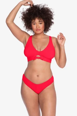 Ava High Leg Bikini Bottom