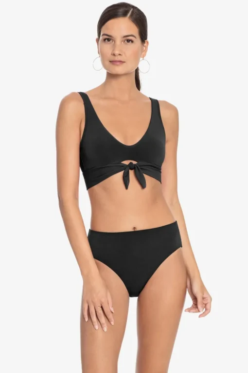 Ava High Waist Bikini Bottom