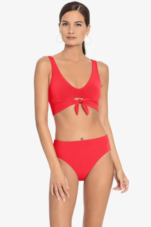 Ava High Waist Bikini Bottom