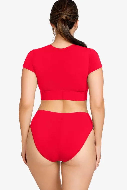 Ava High Waist Bikini Bottom