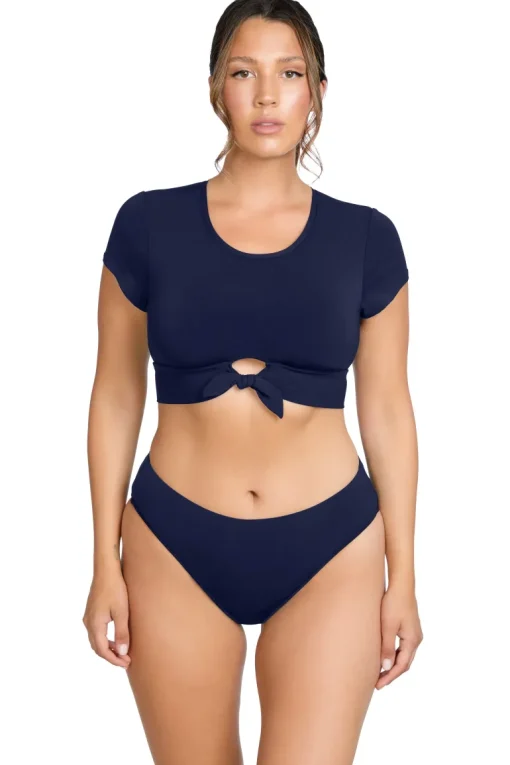 Ava High Waist Bikini Bottom