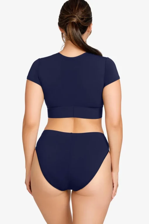 Ava High Waist Bikini Bottom