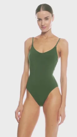 Ava Scoop Neck Mio One Piece