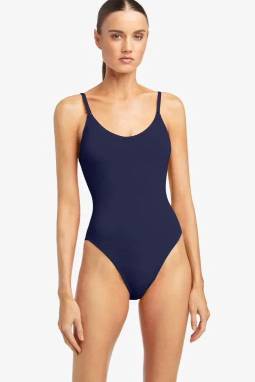 Ava Scoop Neck Mio One Piece