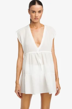 Bubble Gauze Flouncy Dress