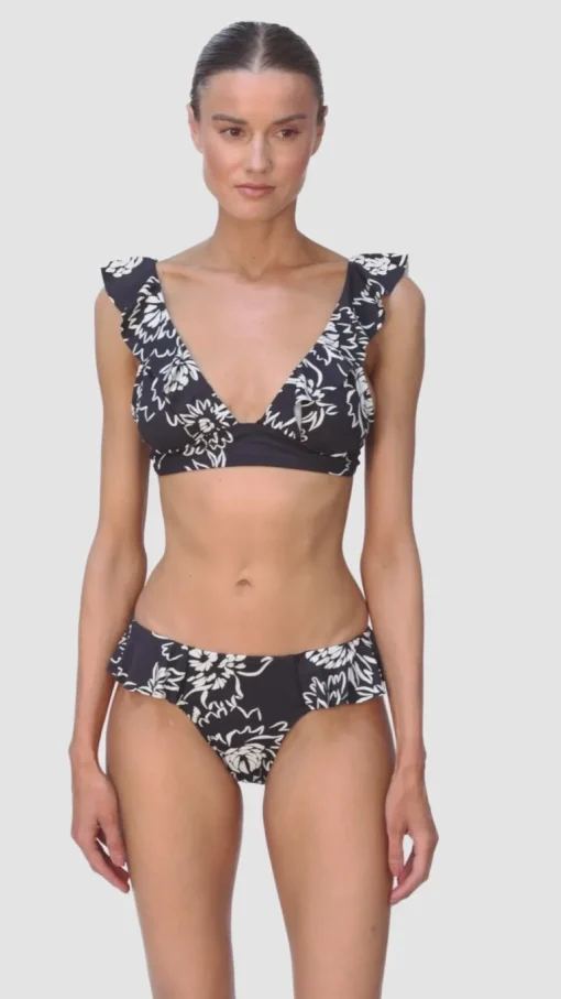 Gracie Side Ruffle Bottom