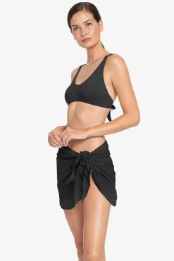 Michelle Fringe Side Tie Pareo