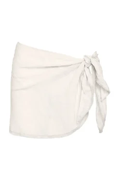 Michelle Fringe Side Tie Pareo