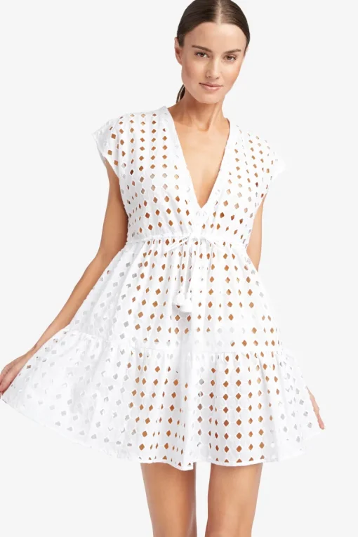Sarah Eyelet Dress
