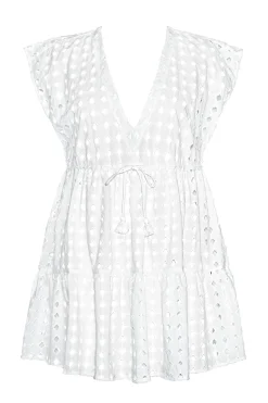 Sarah Eyelet Dress
