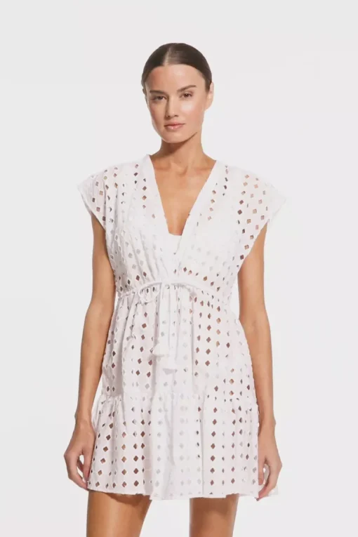 Sarah Eyelet Dress
