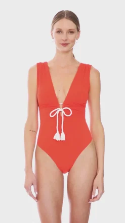 Soliel Capsleeve One Piece