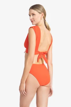 Soliel High Waist Bikini Bottom