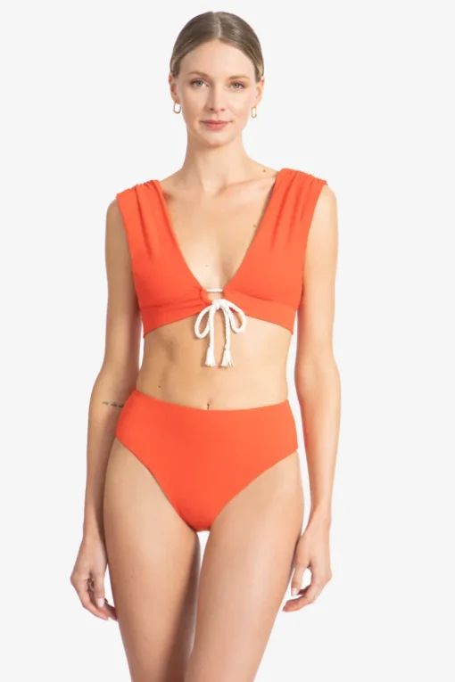 Soliel High Waist Bikini Bottom